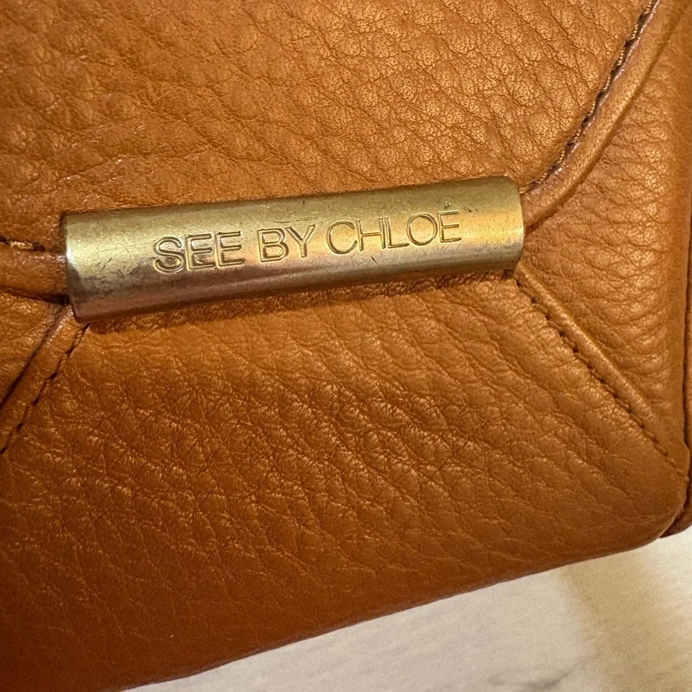 See By Chloe Tan Leather Wallet‎